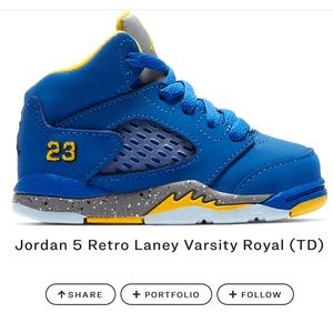 Toddler Jorndan 5 Retro Laney